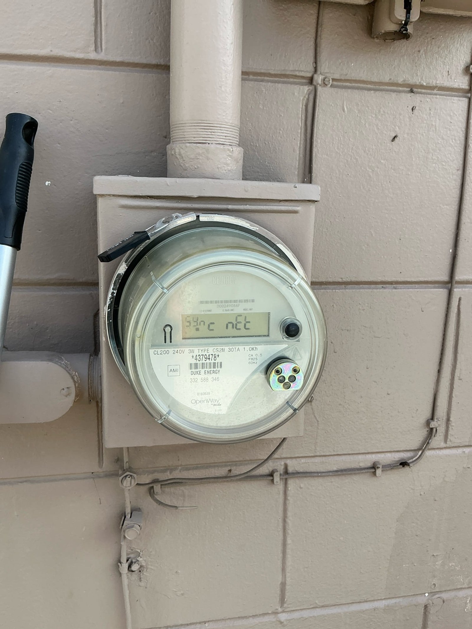 Completed EV-ready panel upgrade in Pinellas Park